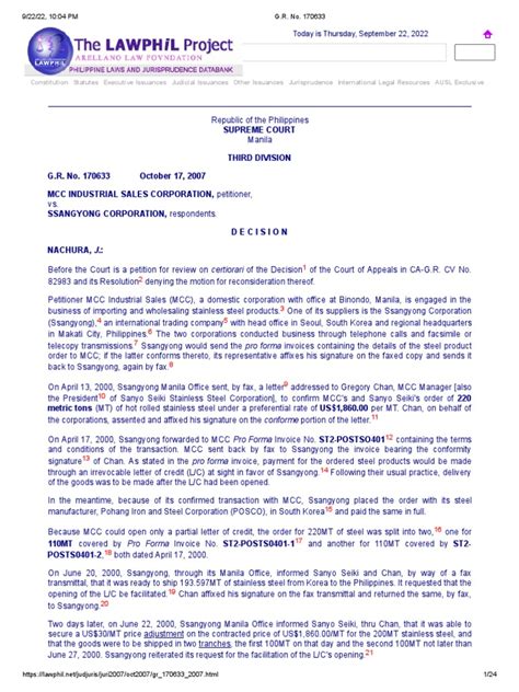 electronic commerce act of 2000 lawphil|G.R. No. 170633 .